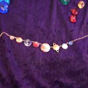 Solar System Necklace